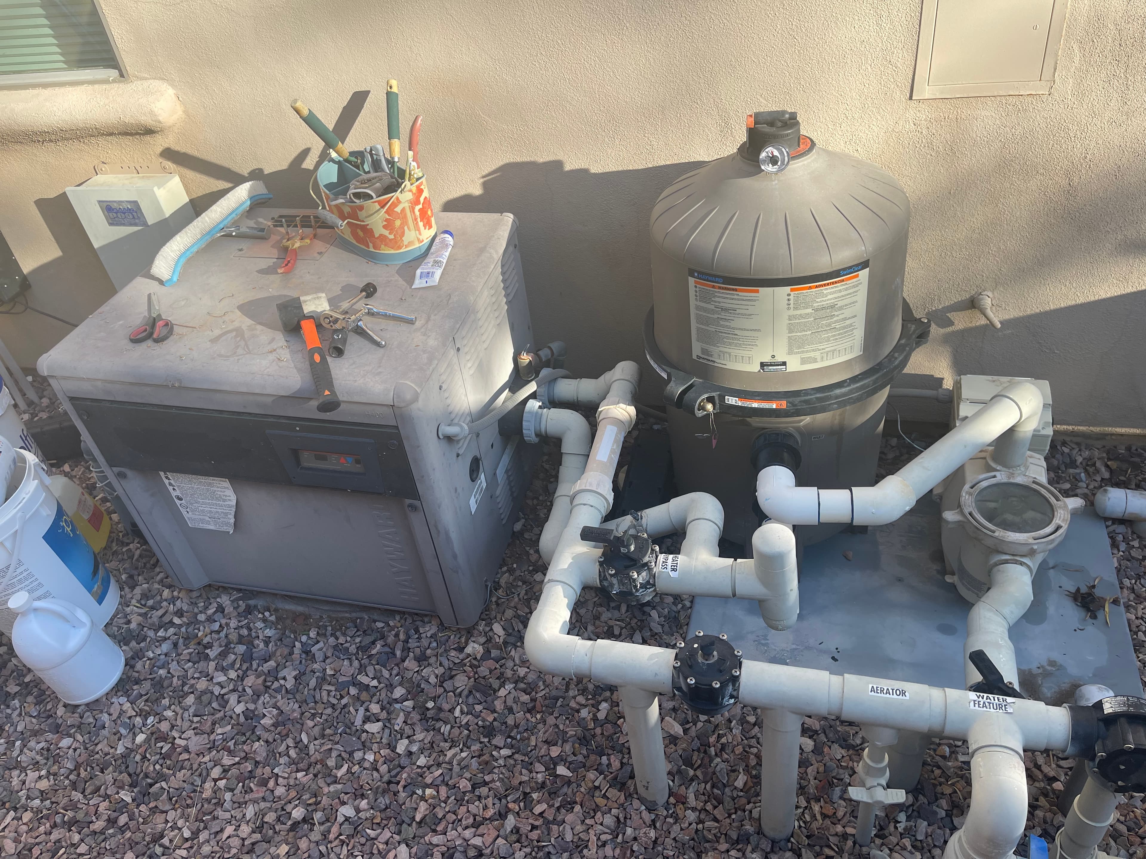Equipment work