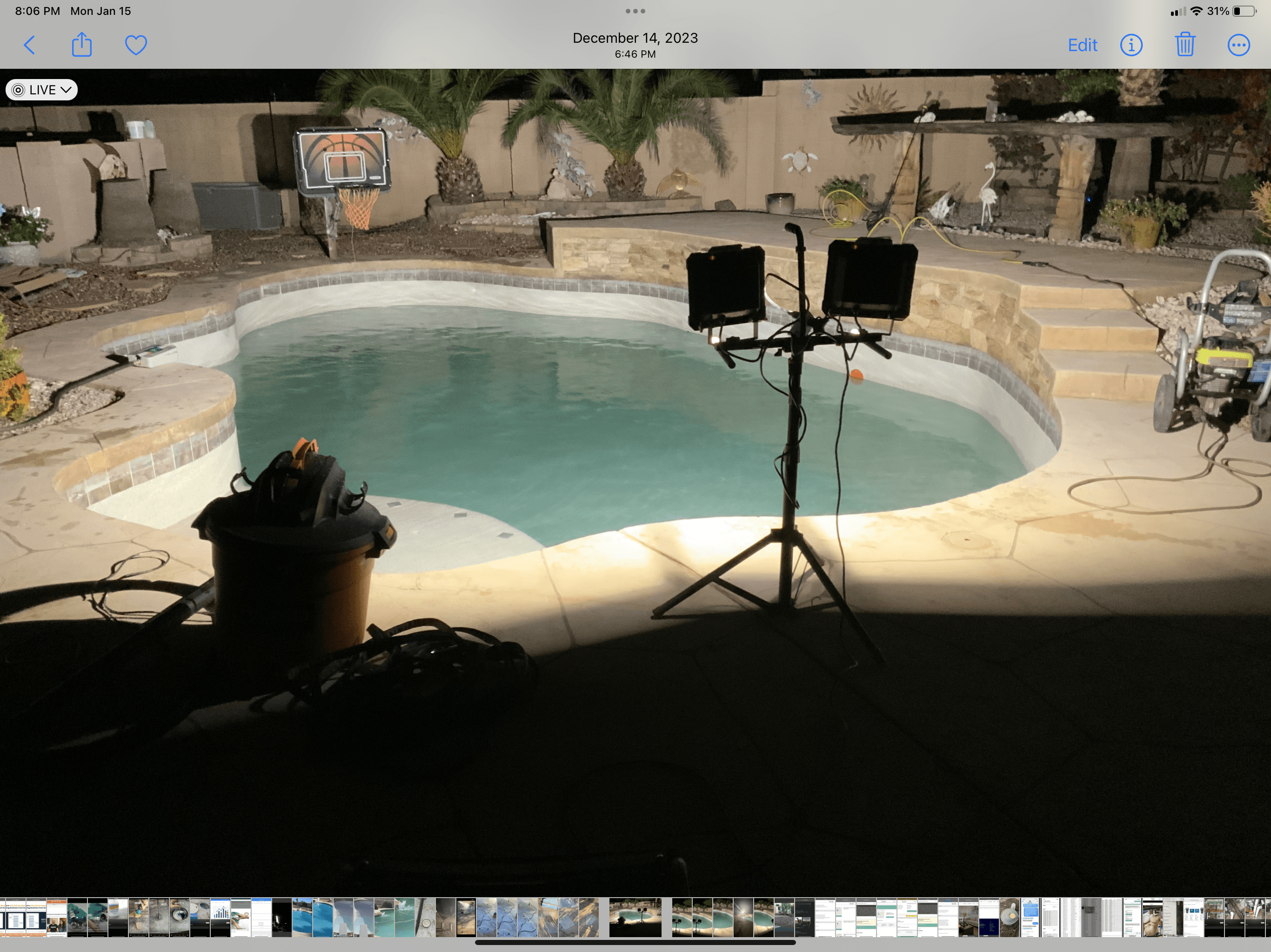 Equipment work