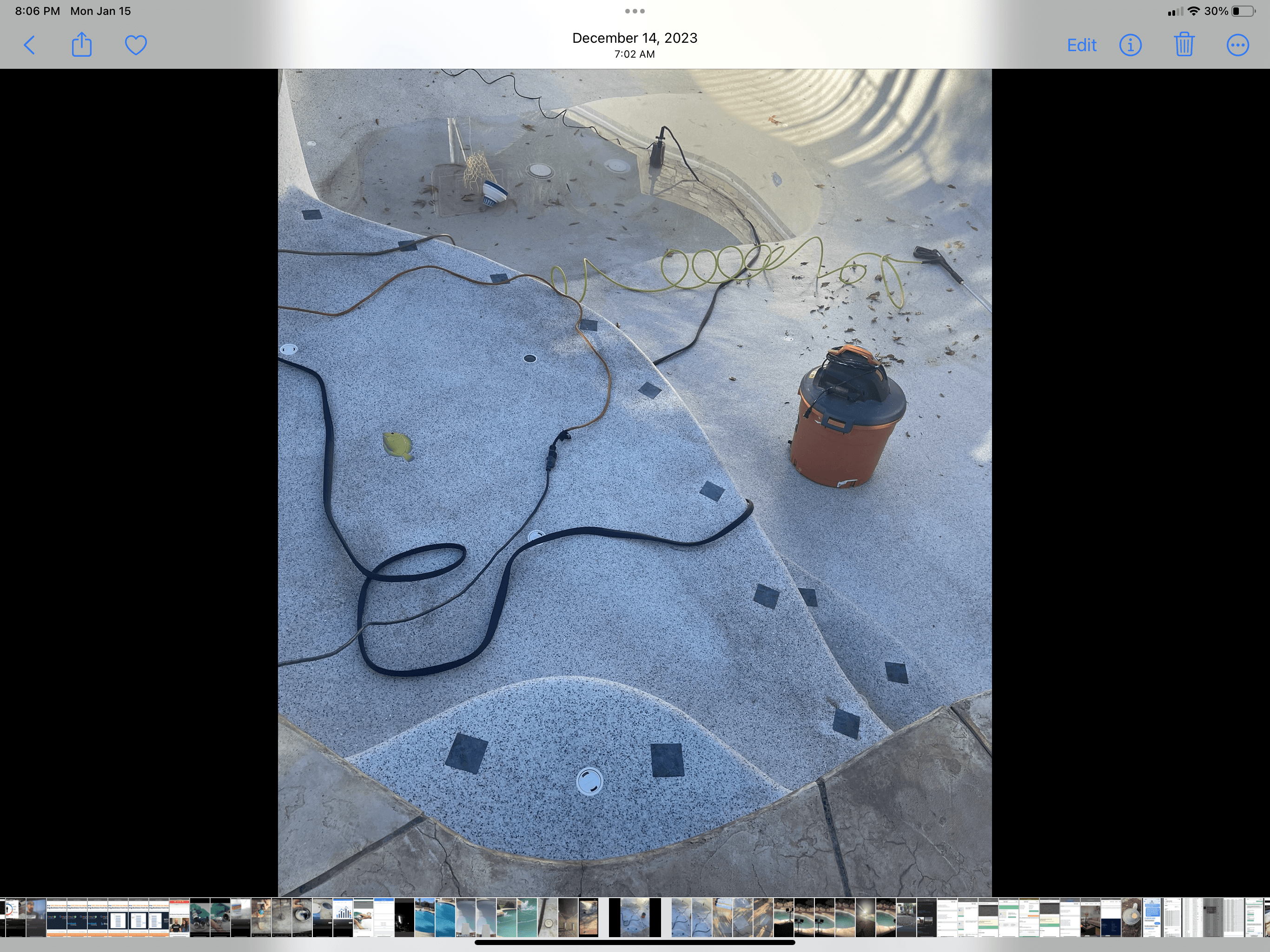 Equipment work