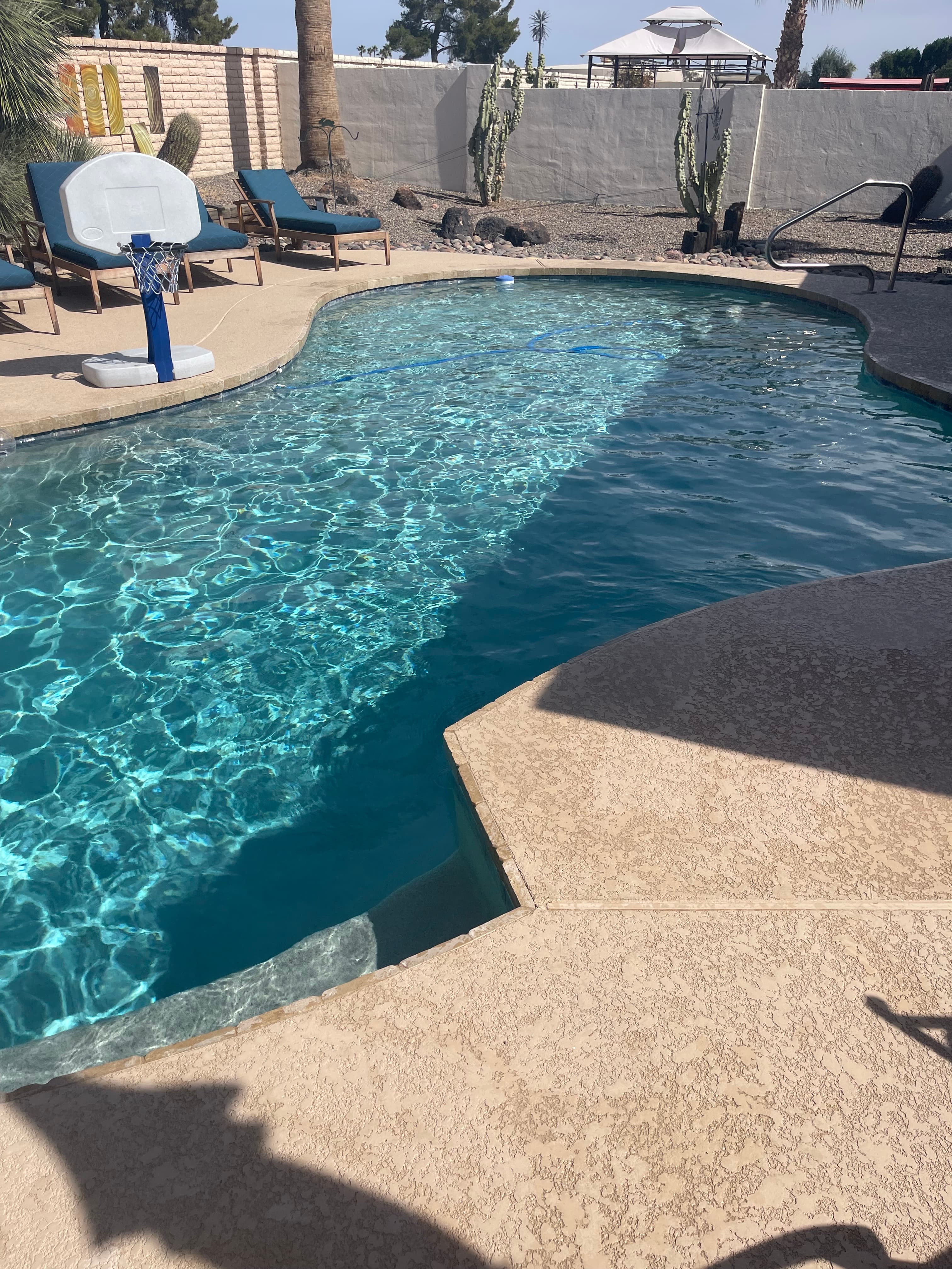 Pools work