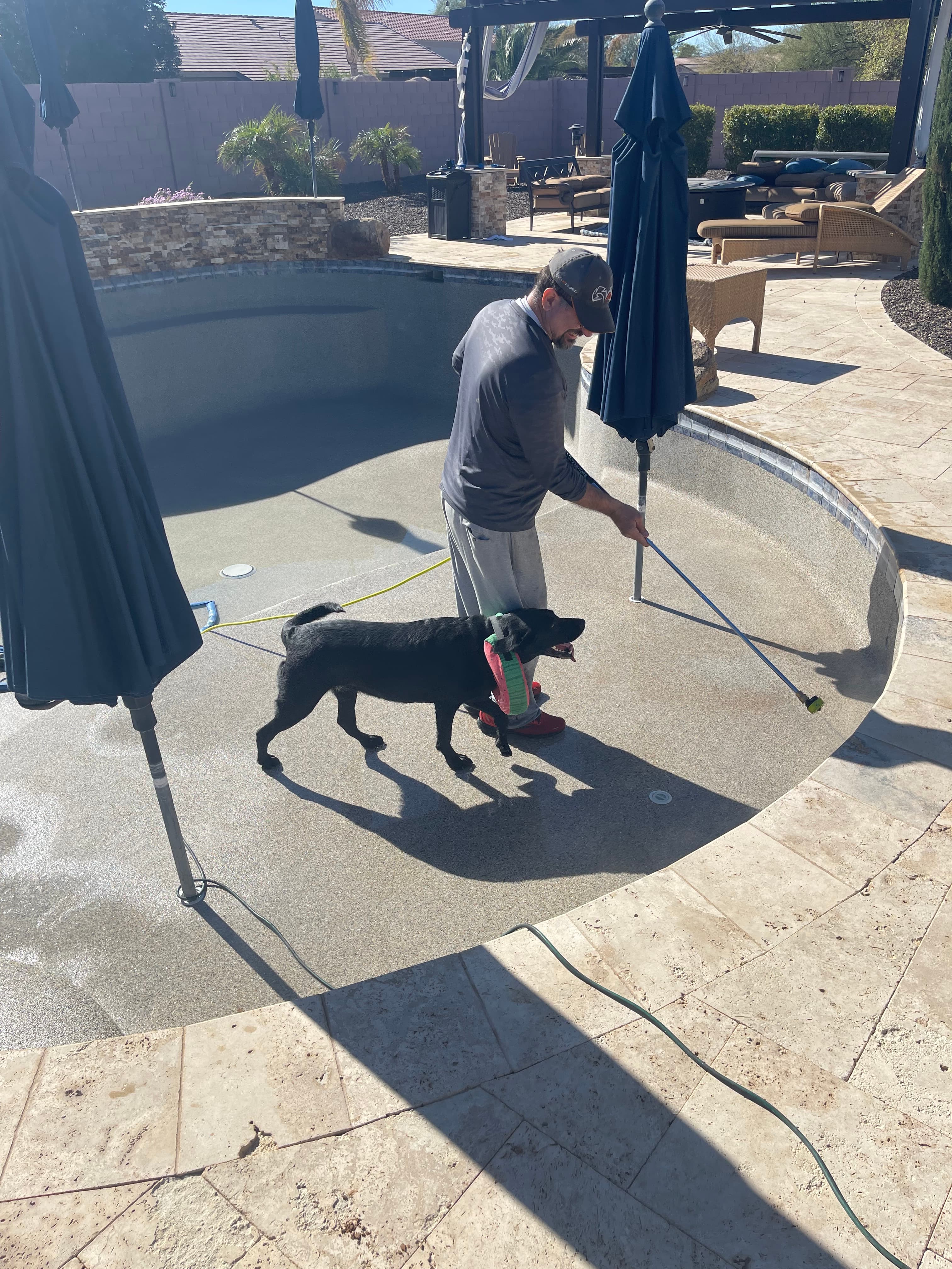 Pools work