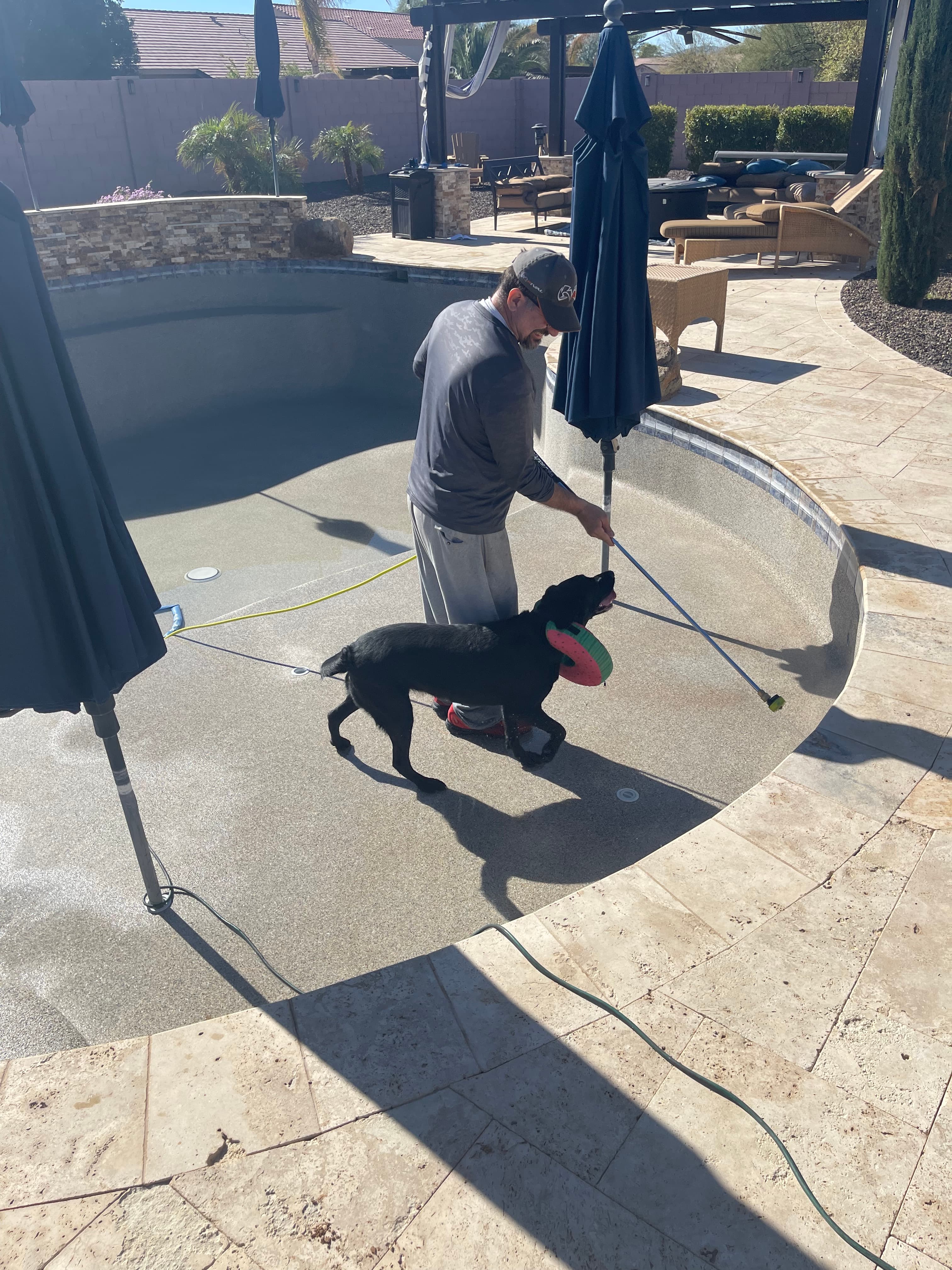 Pools work