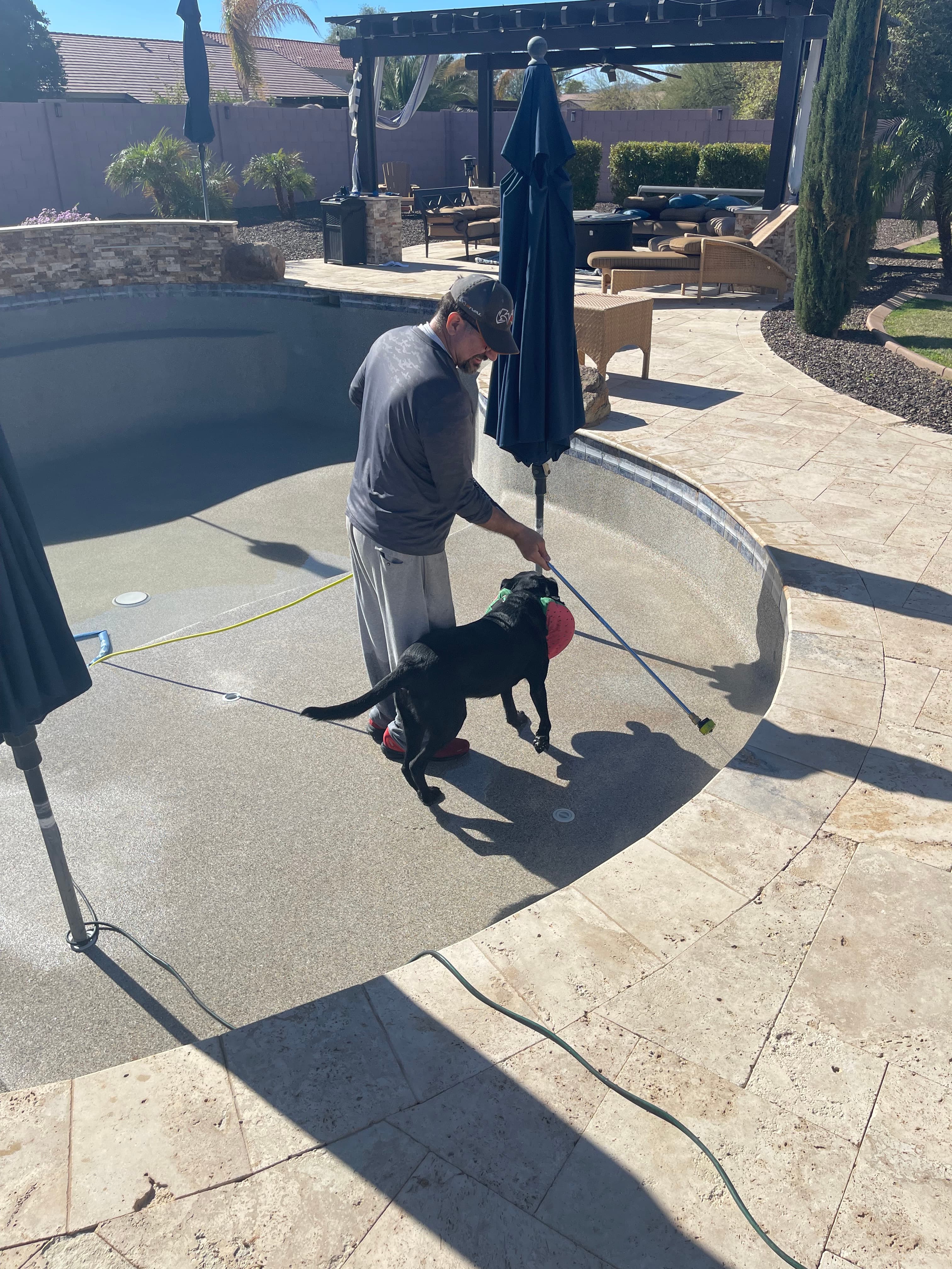 Pools work
