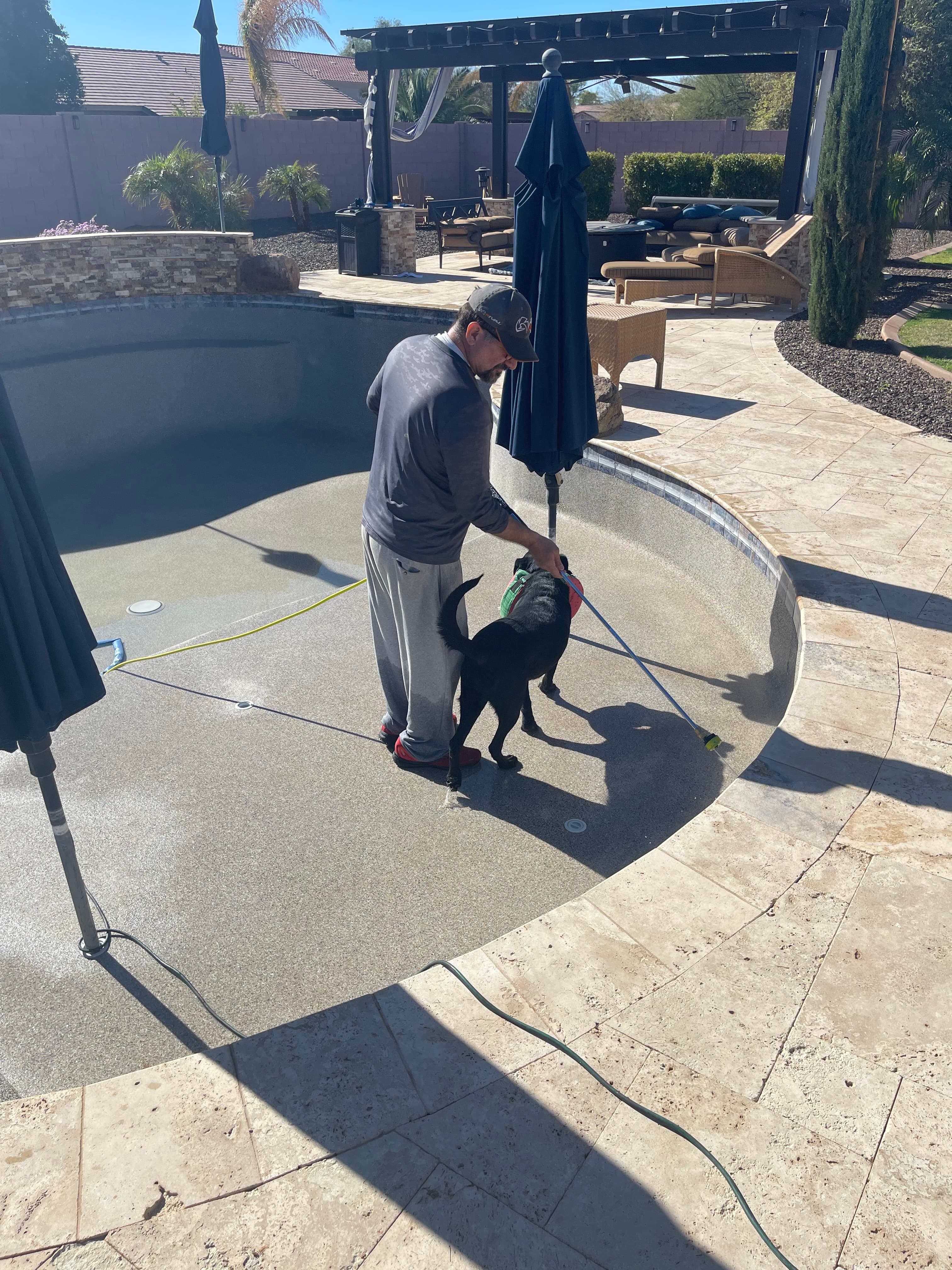 Pools work