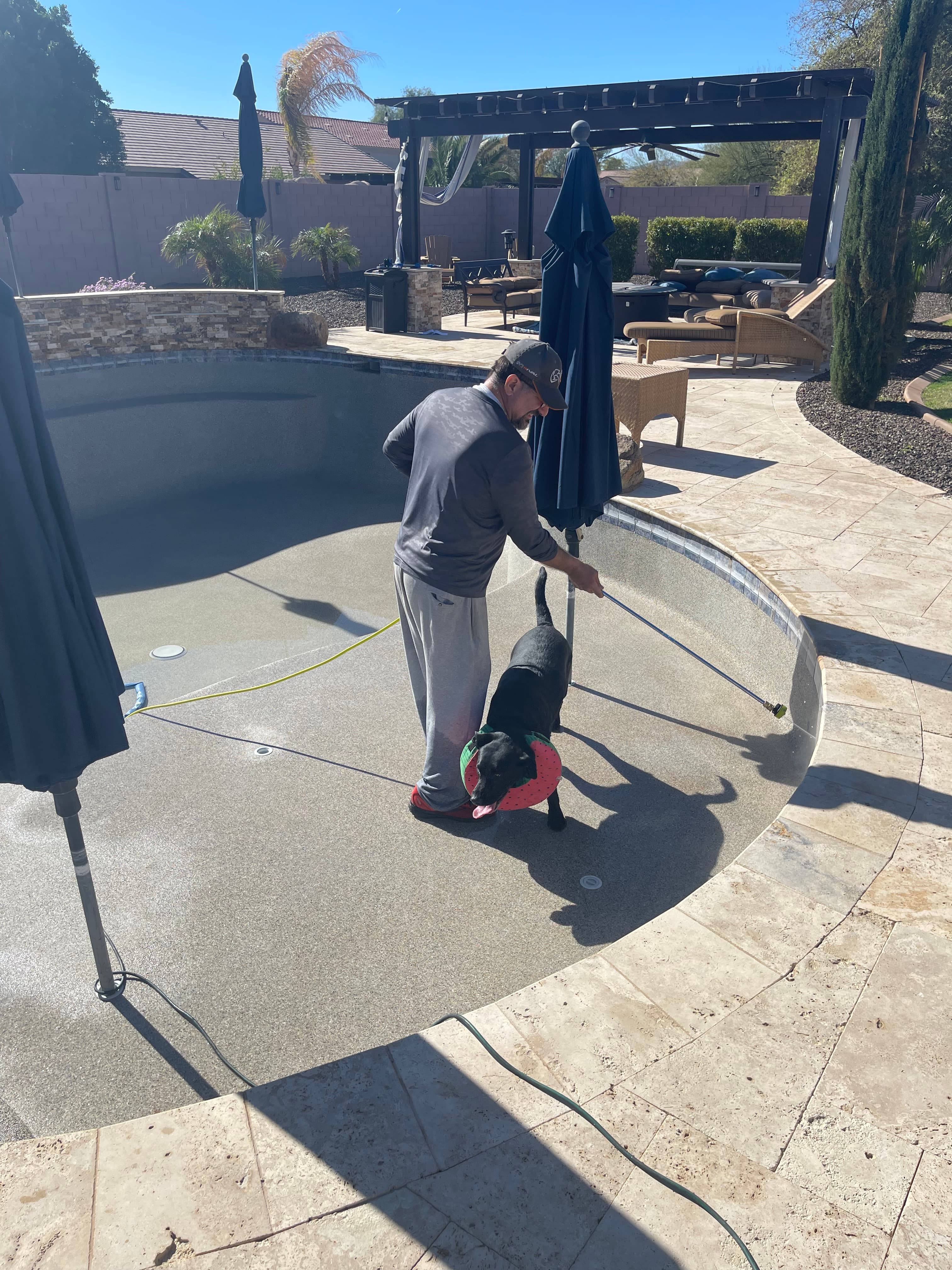Pools work