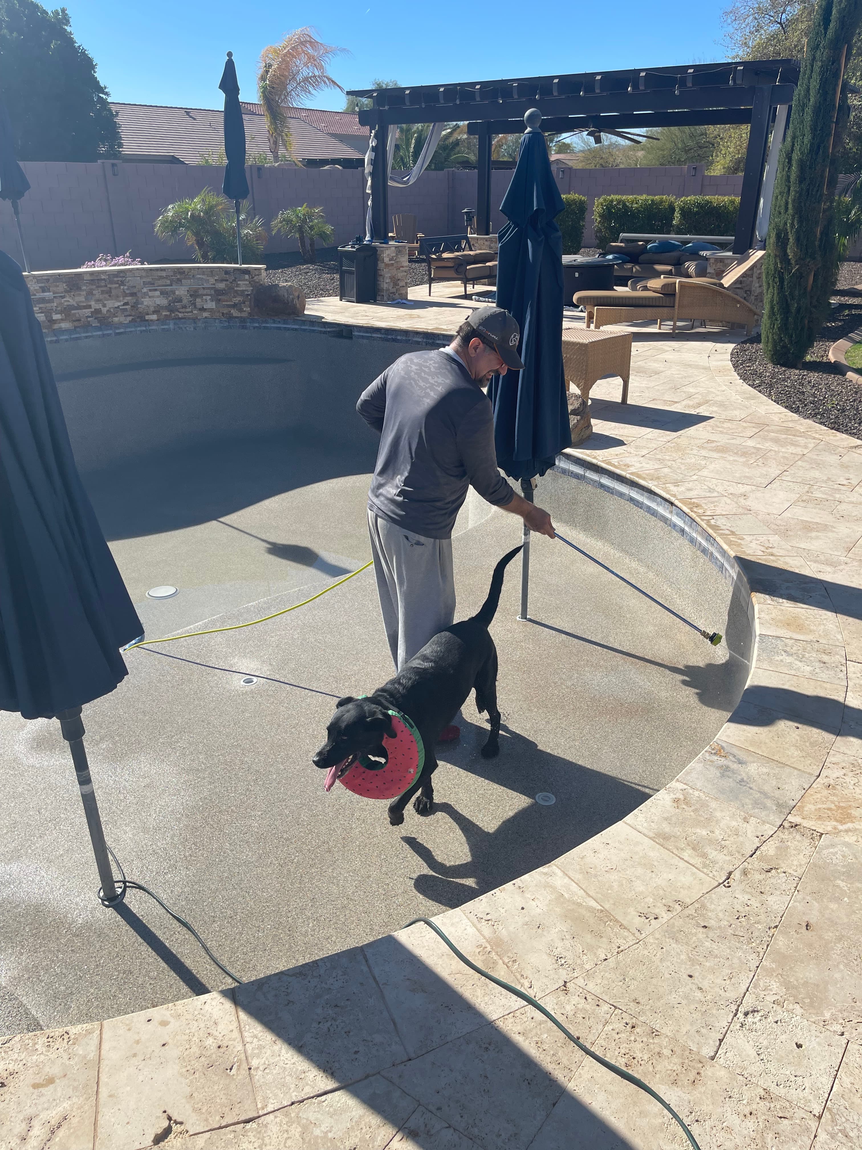 Pools work