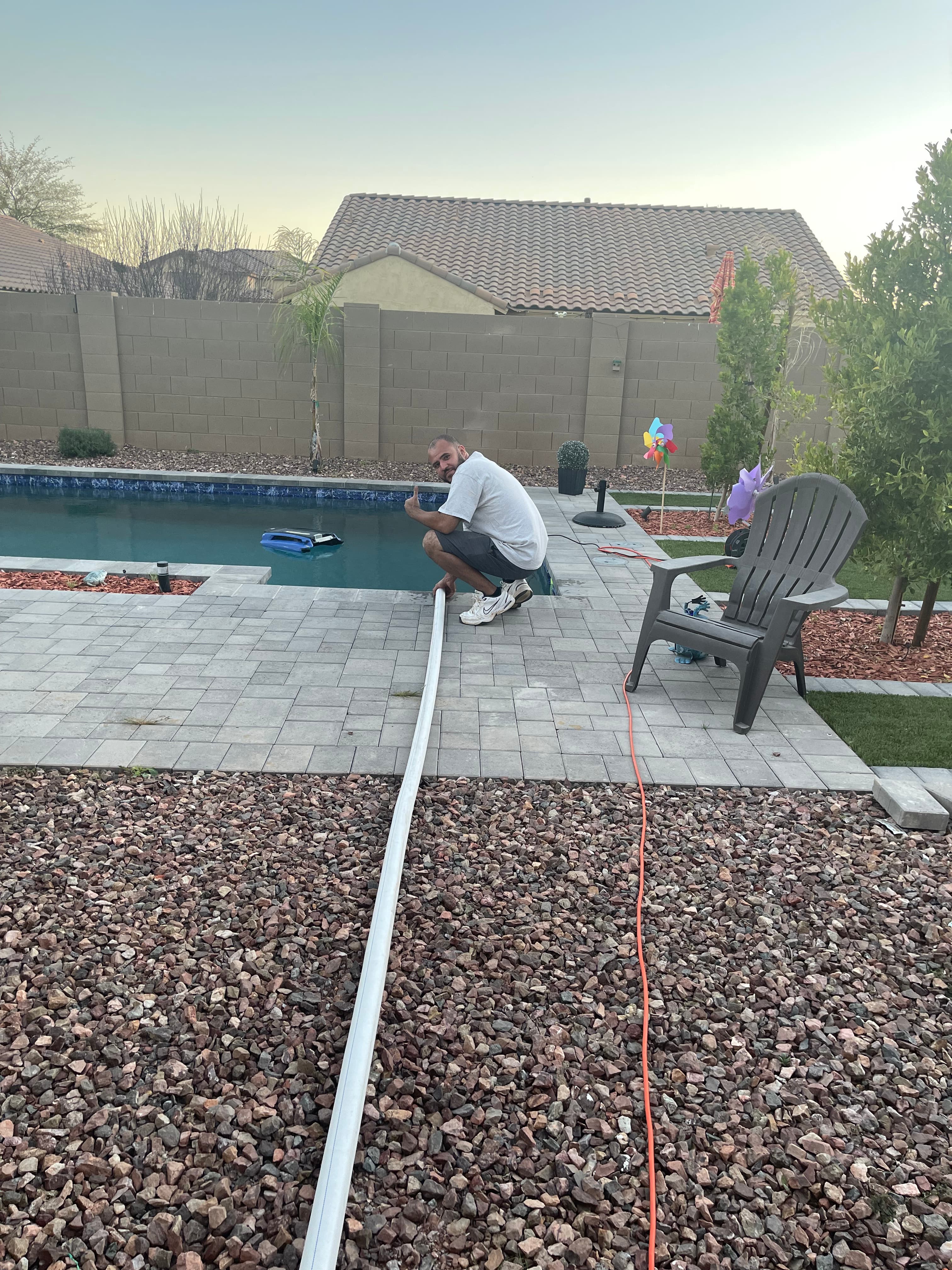 Pools work