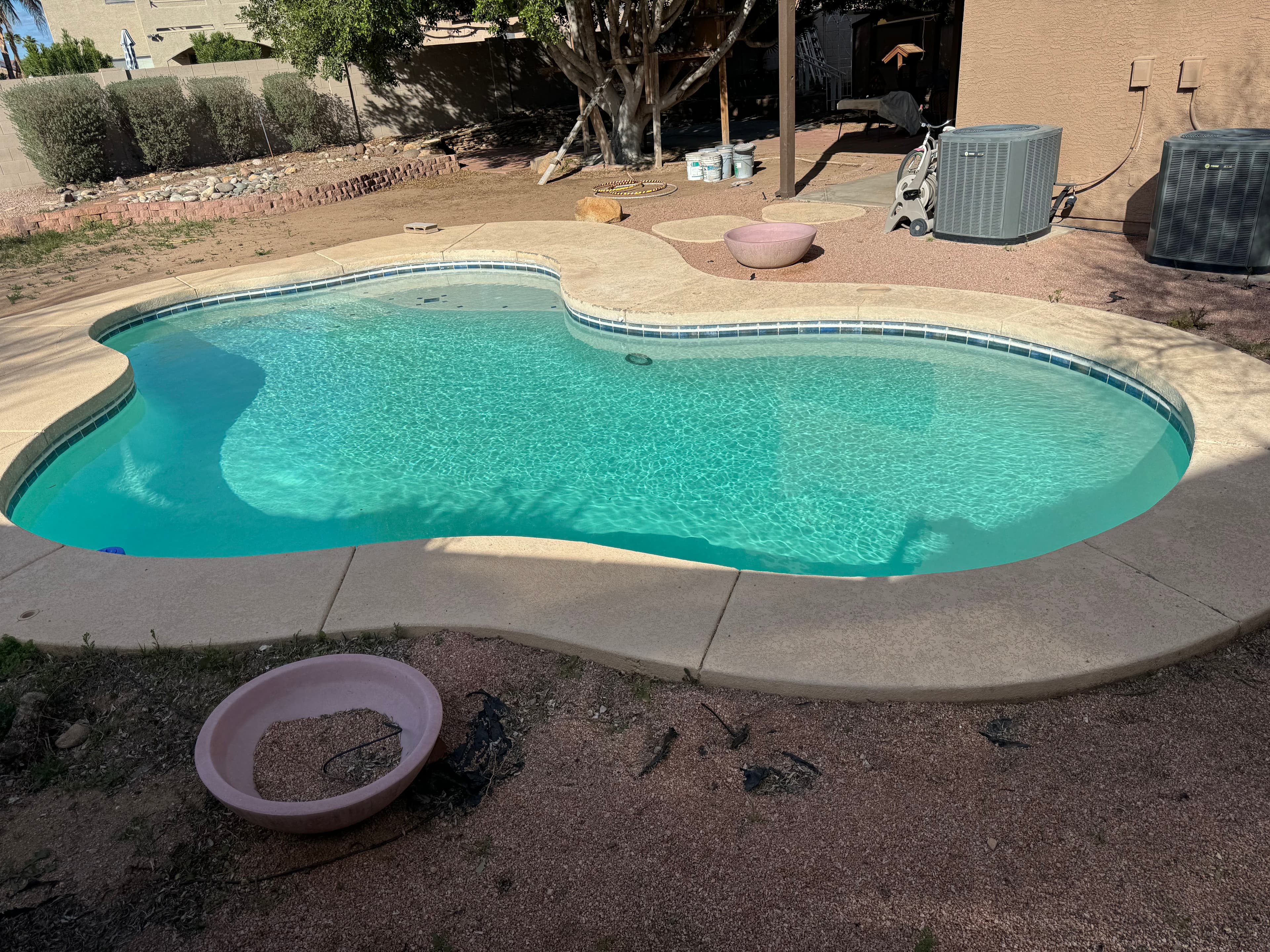 Pools work