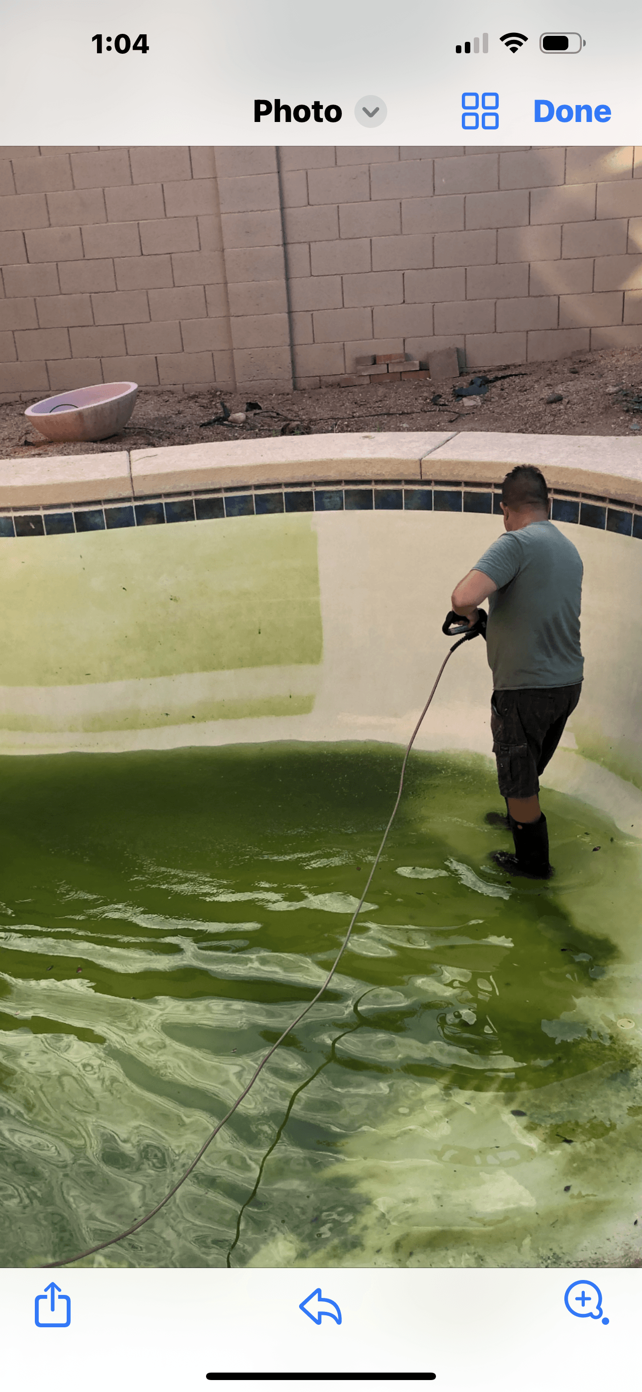 Pools work