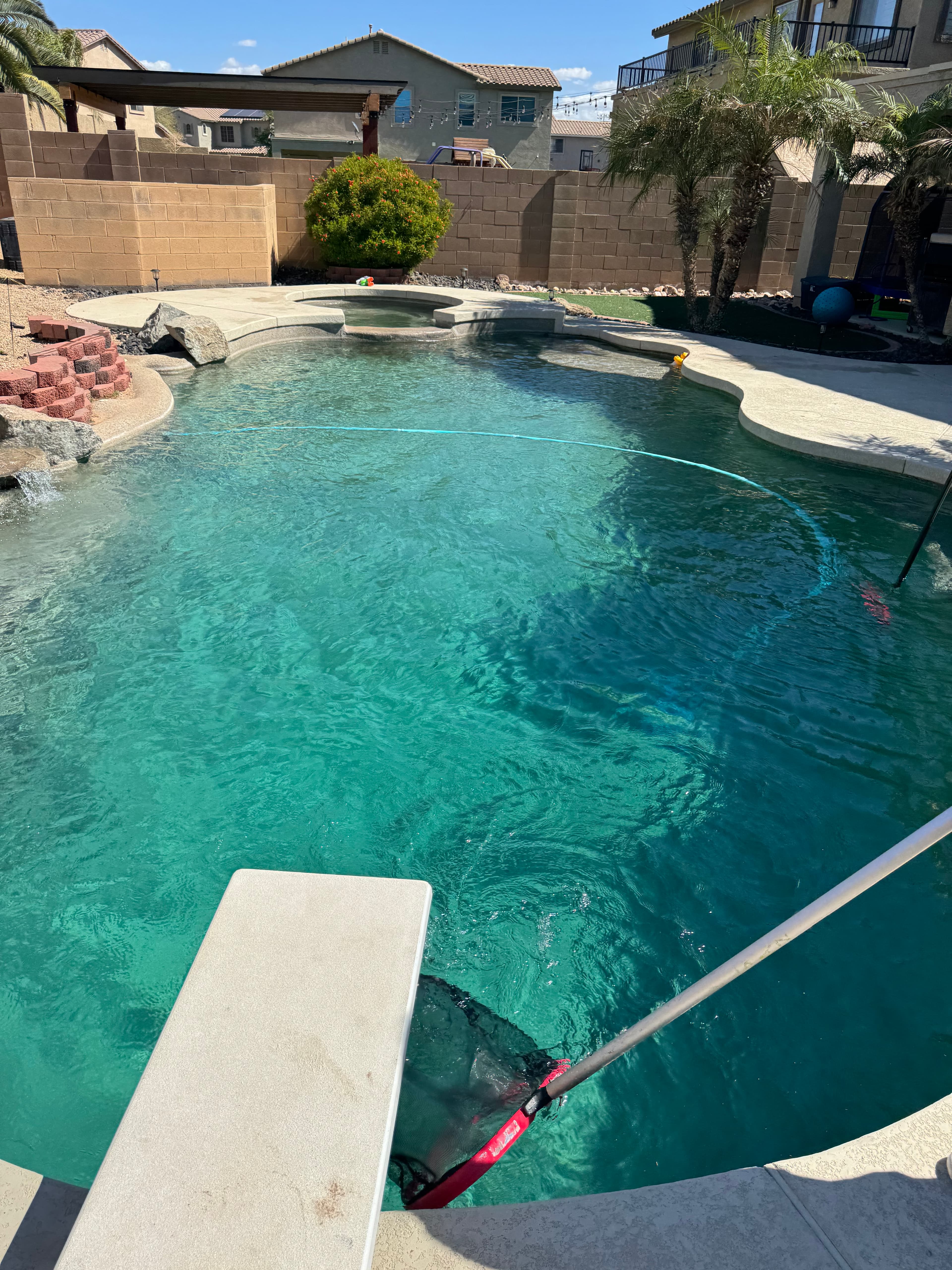Pools work