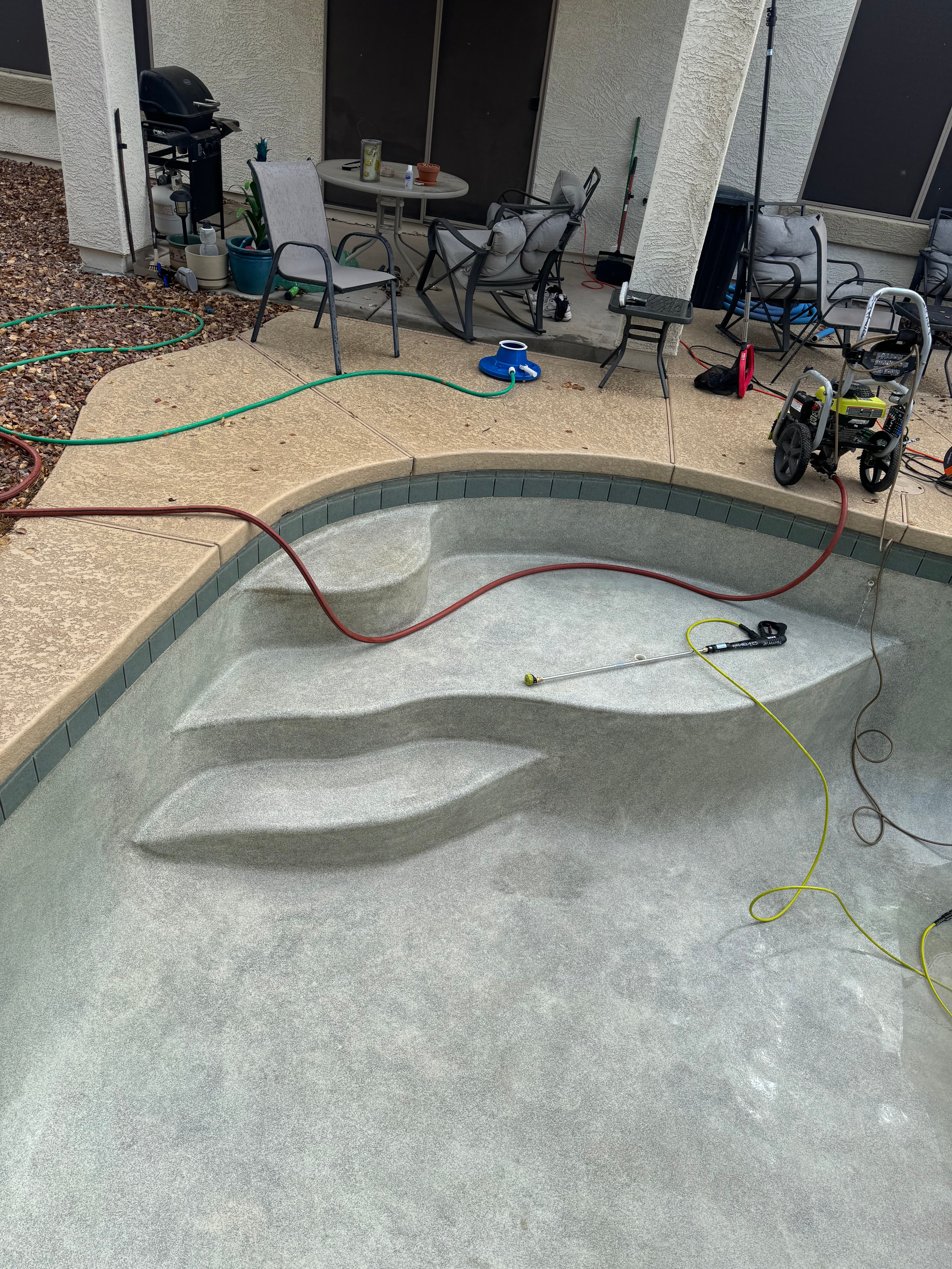 Pools work